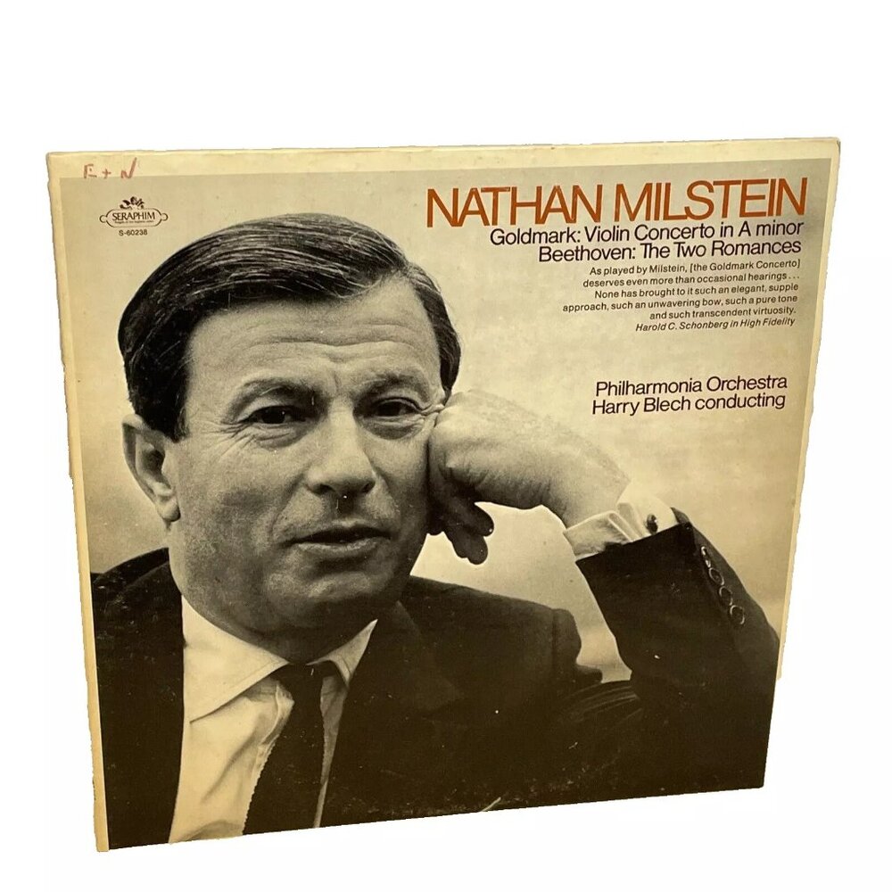 Violin Concerto In A Minor The Two Romances (Vinyl, 1975) Seraphim S-60238 VG